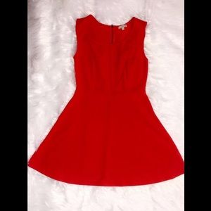 GB Bright red dress. EUC only worn once! Size L